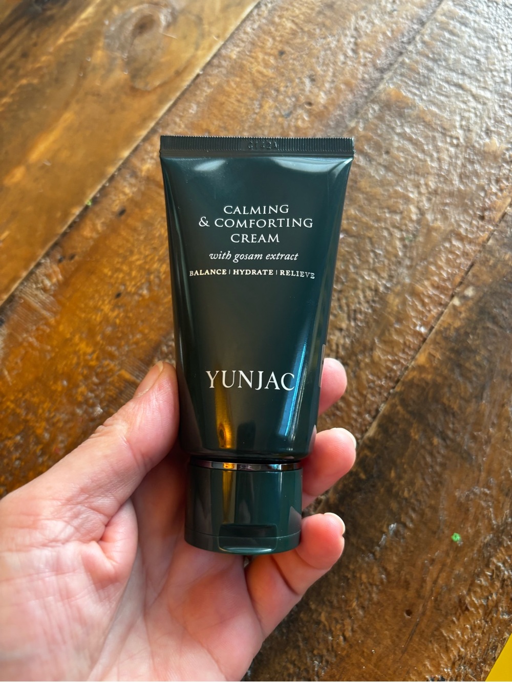 YUNJAC Calming & Comforting Cream 60mL Used Once Korean Skincare